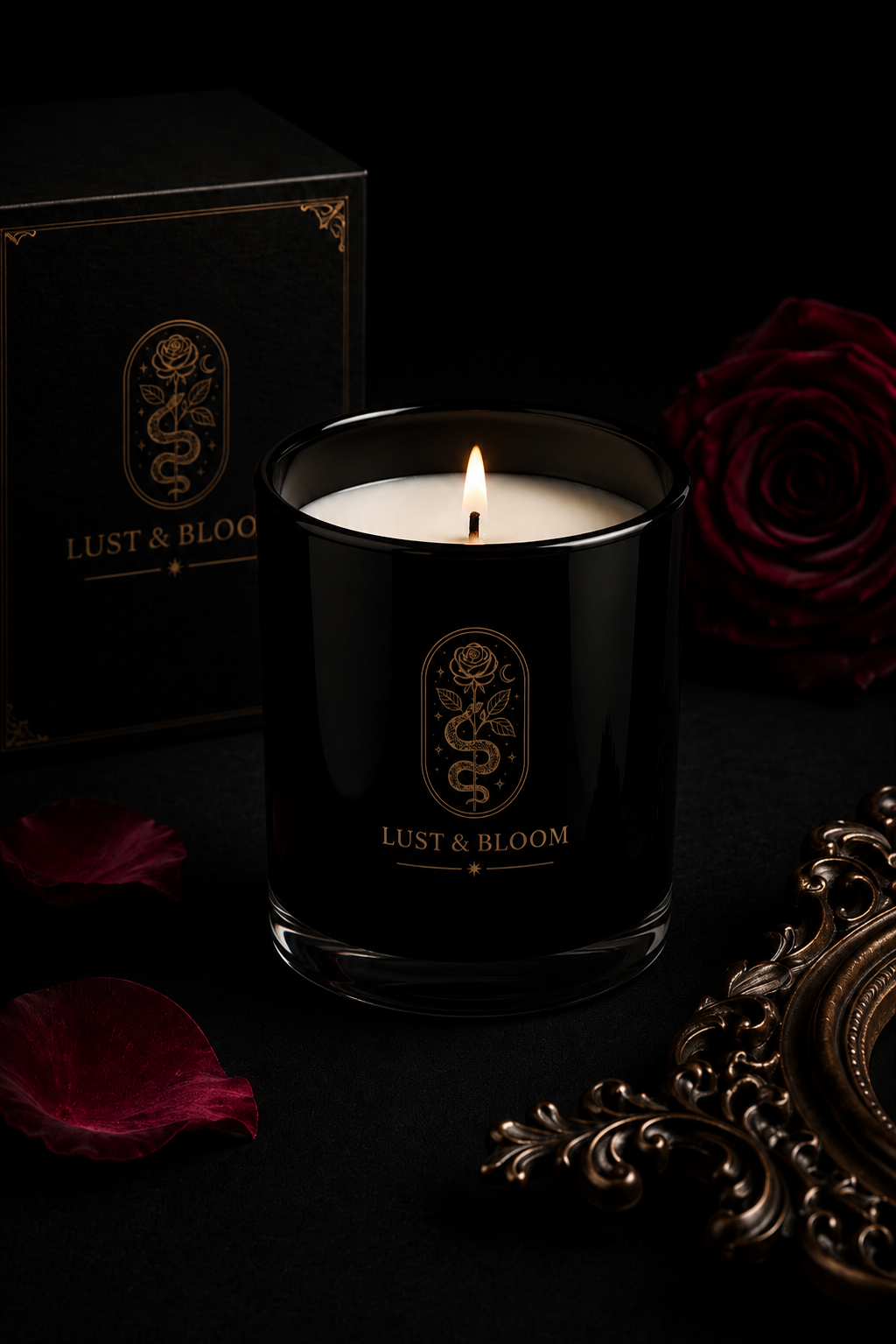 Flame, Unscented Candle